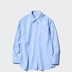 Uniqlo extra fine cotton long sleeve shirt